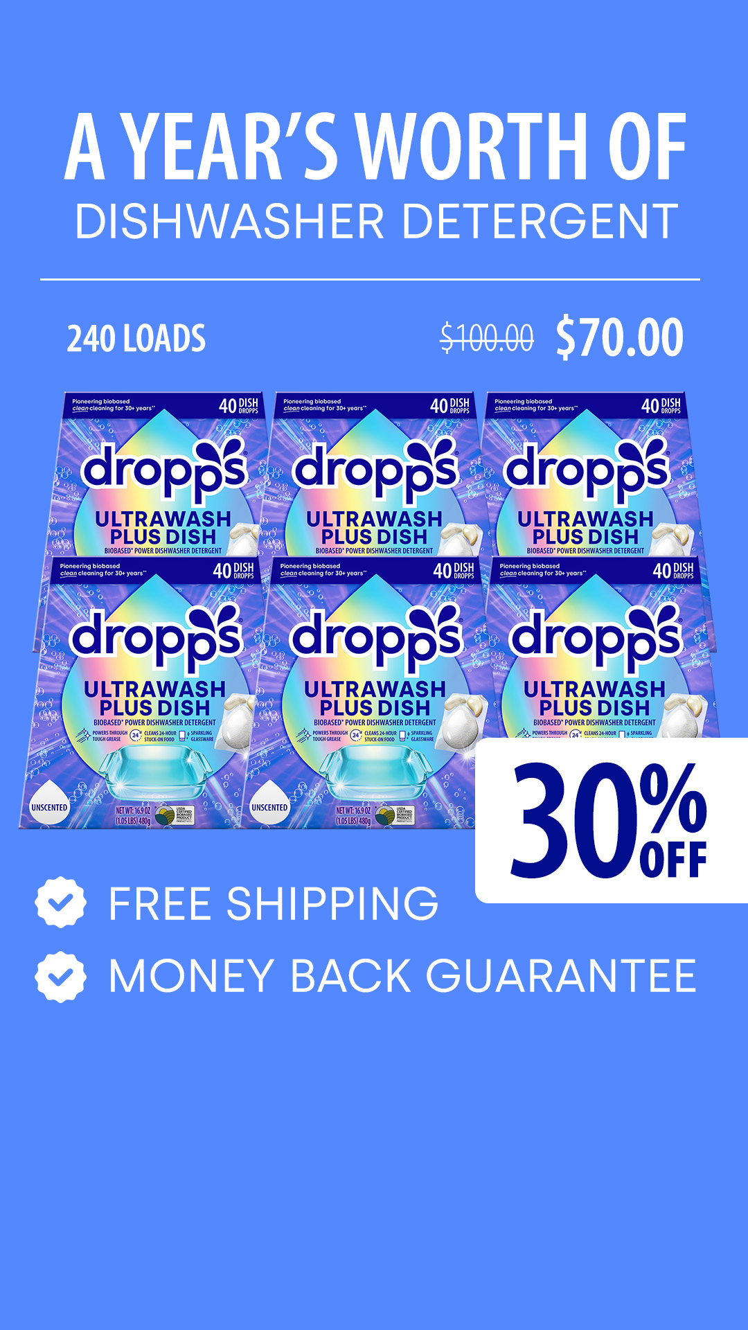 Dropps Facebook ad