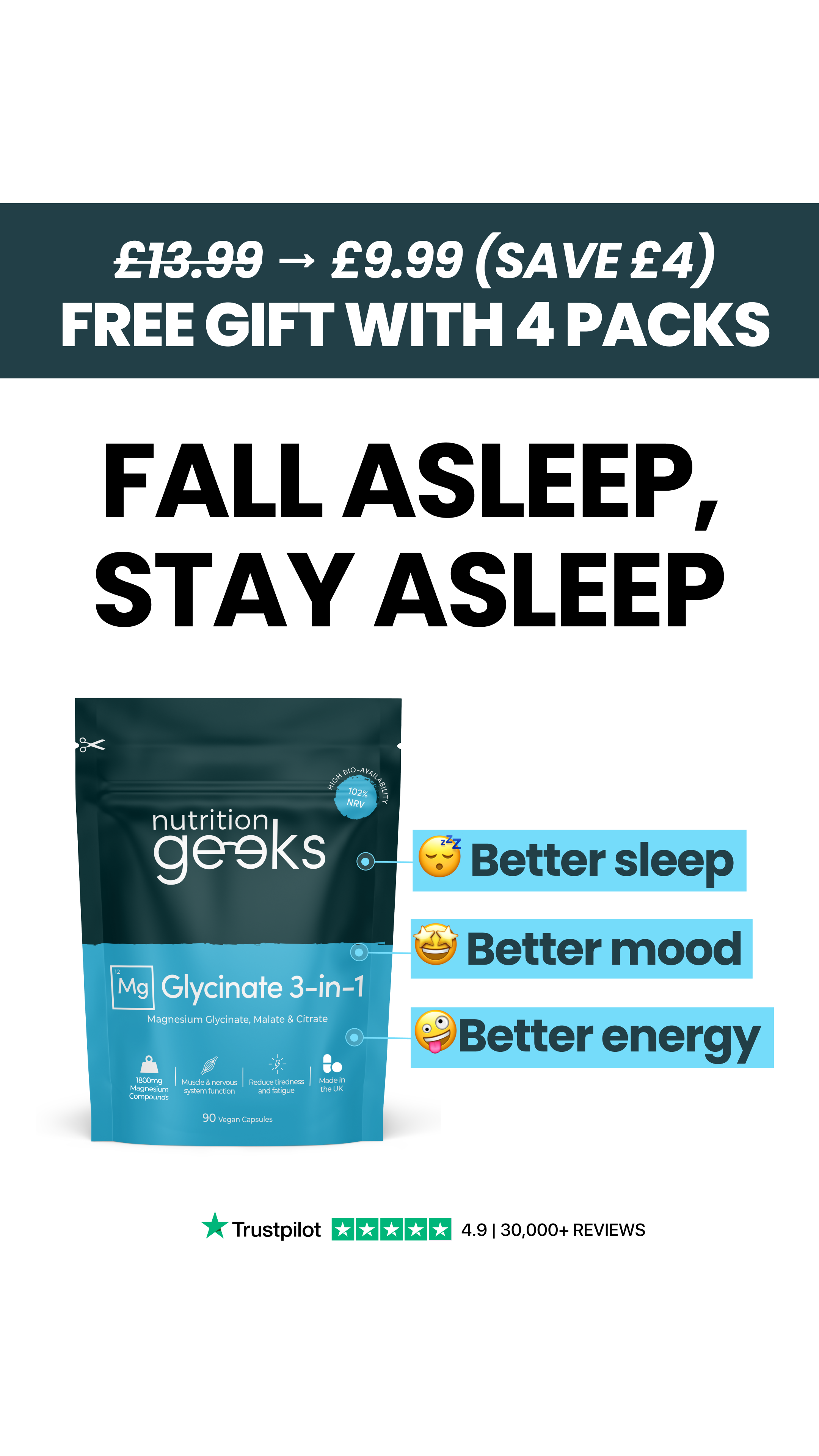 Nutrition Geeks Facebook ad