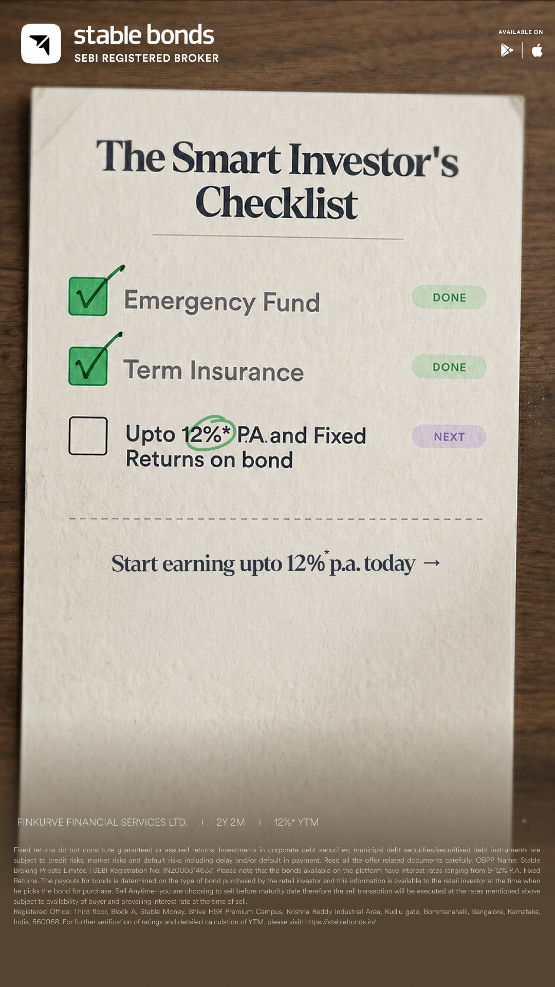 Stable Bonds Facebook ad