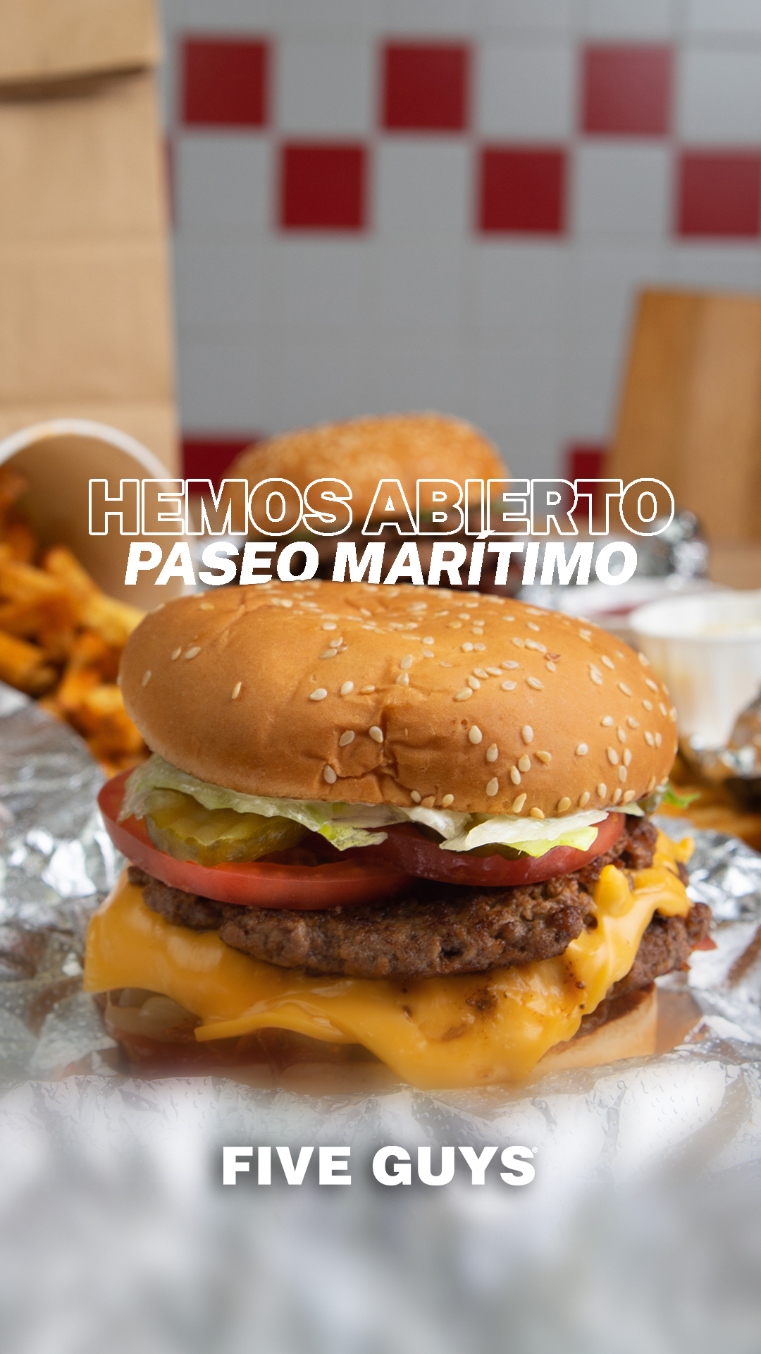 Five Guys España Facebook ad from Jun 10, 2026