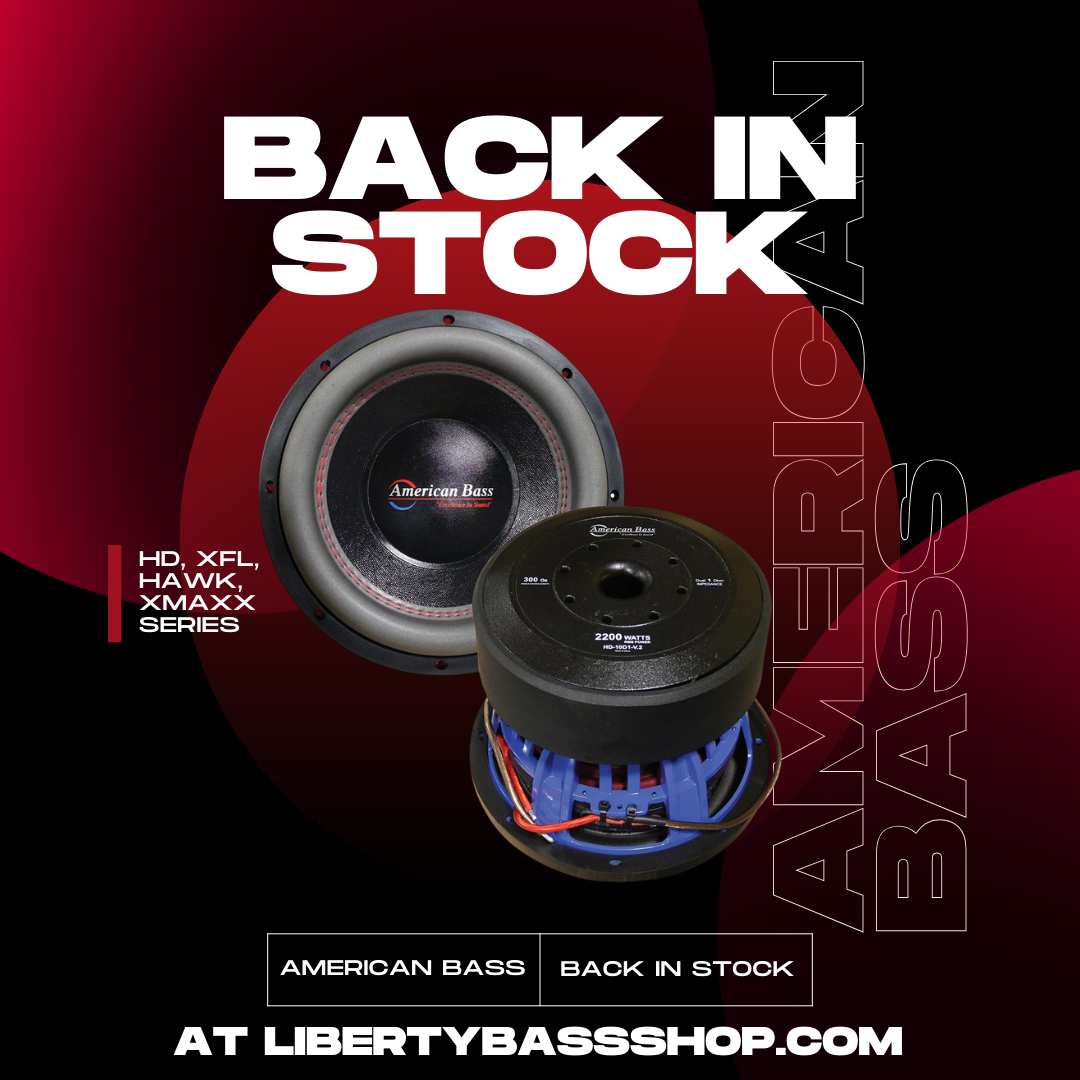 Libertybassshop.com Facebook ad: American Bass Favorites Are BACK at Liberty Bass Shop!
