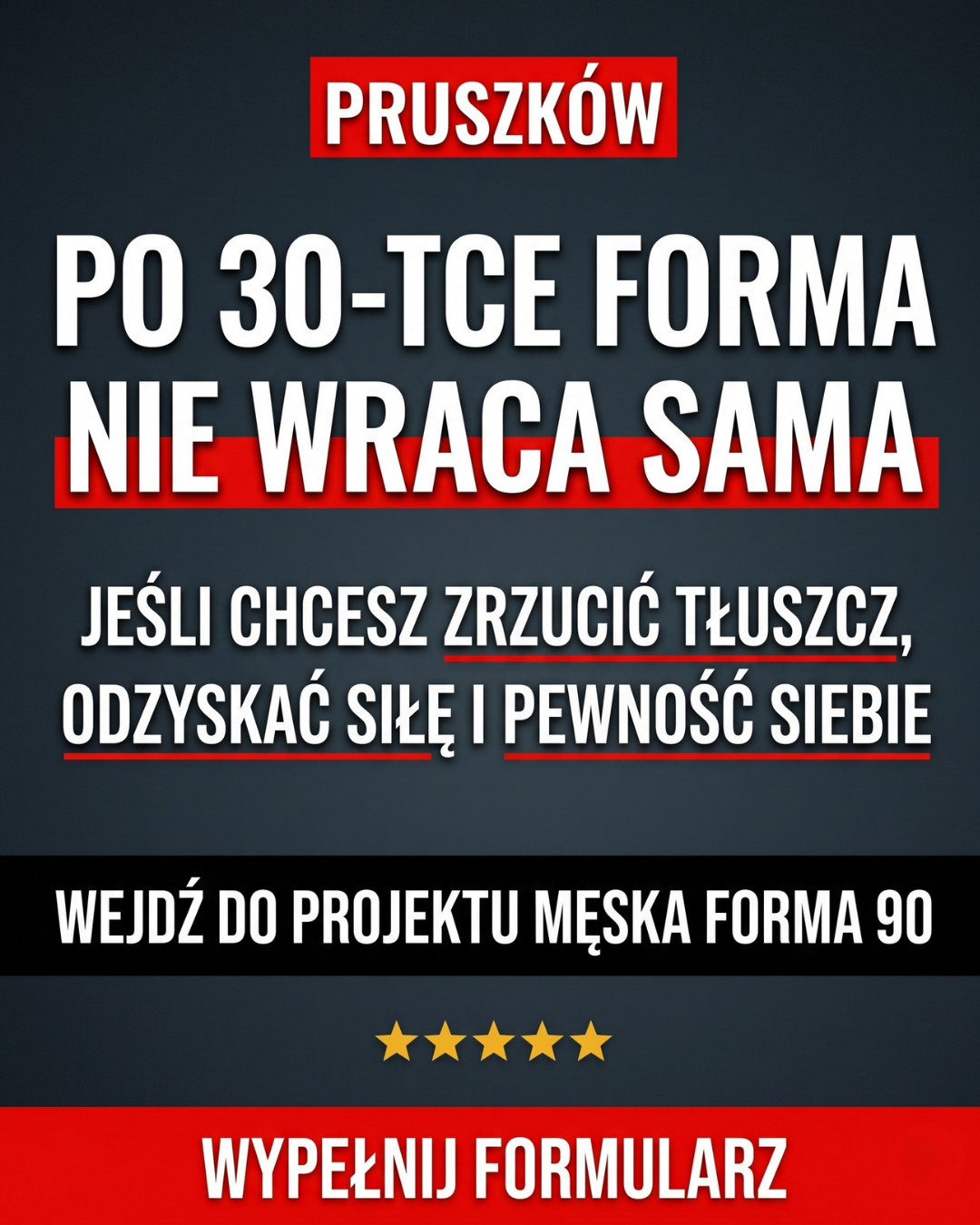 Mateusz Stańczyk - Trener Personalny Facebook ad: Rozpocznij Swoją Transformacje