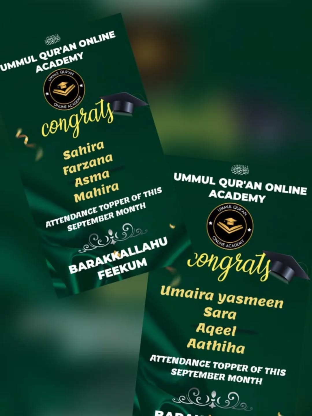 ummul_quran_academy_online Facebook ad: *Assalamualaikum wa rahmatullahi wa barakathuhu*
