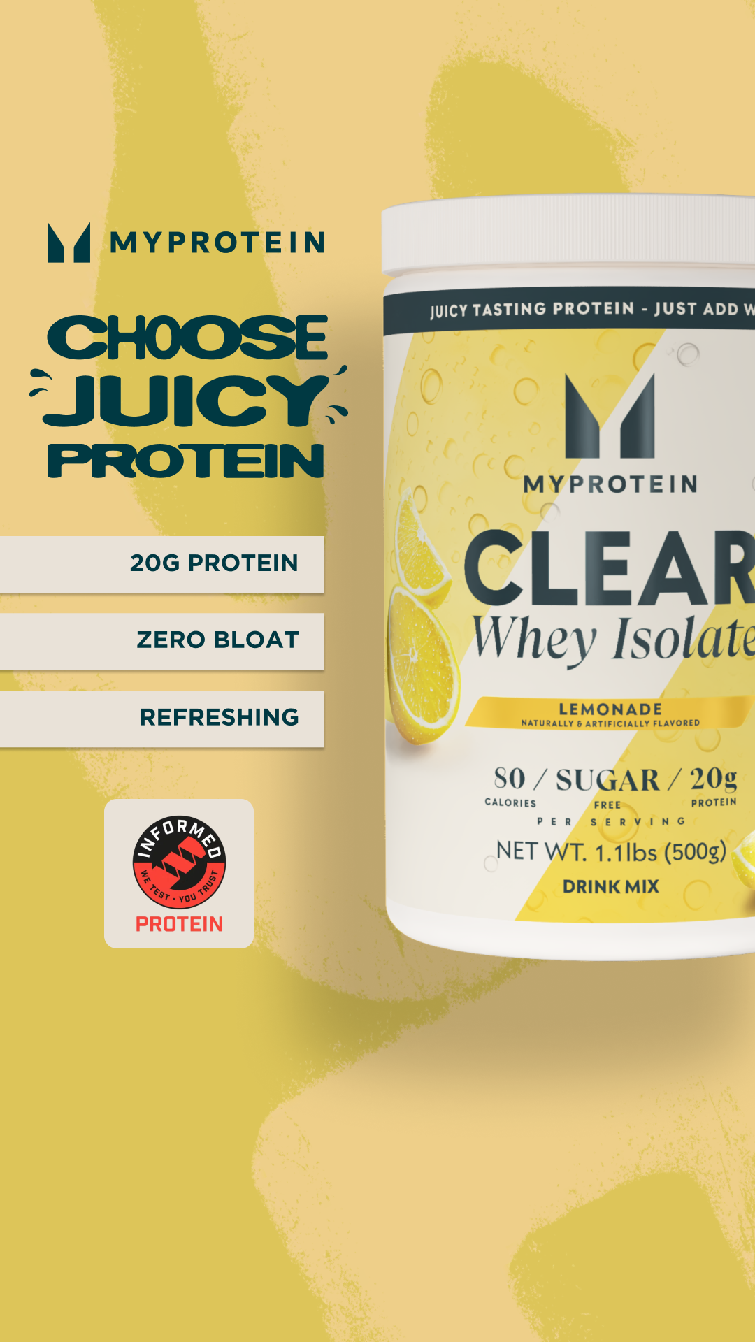 Myprotein Facebook ad