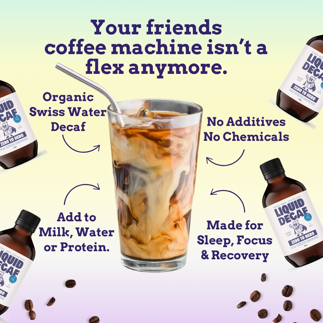 Decaf Co Facebook ad