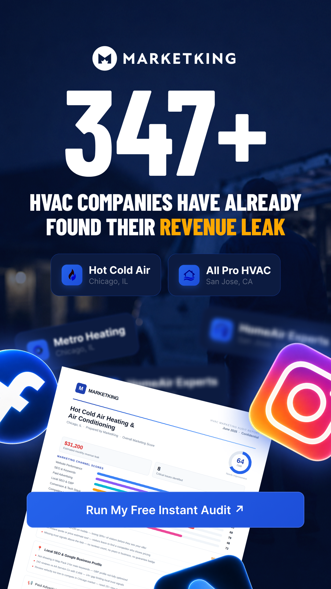 Maxym from MarketKing - Full Service Digital Marketing Agency Facebook ad: Are You Losing Homeowners to Bad Ads?