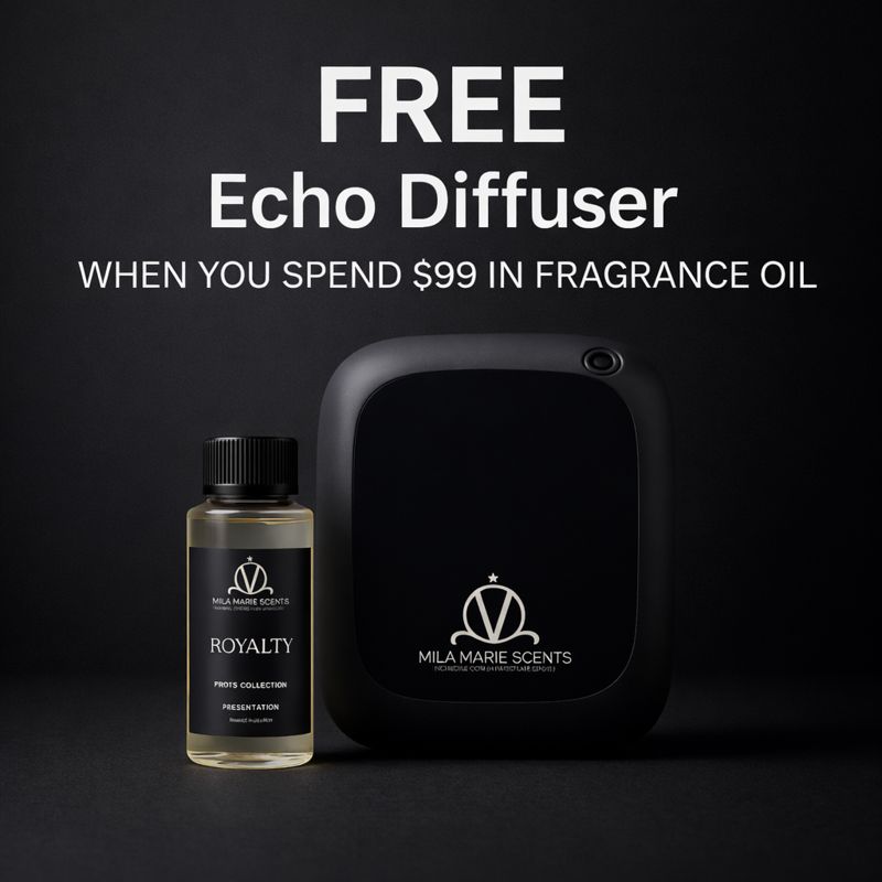 Mila Marie Scents Facebook ad: Luxury Home Fragrance + FREE Diffuser