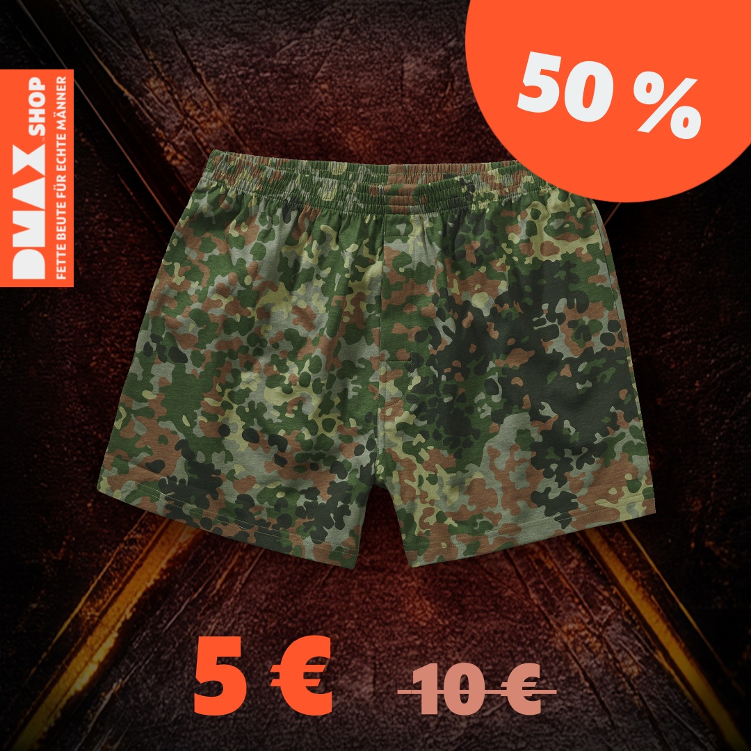 DMAX SHOP Facebook ad: Die Bestseller im DMAX Shop.