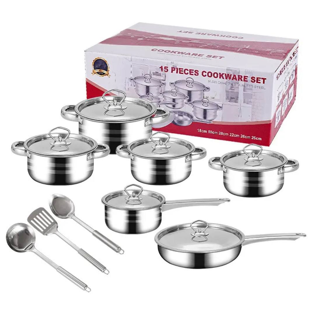 la boutique du peuple Facebook ad: Set de Cuisine Complet 15 Pièces - Haute…