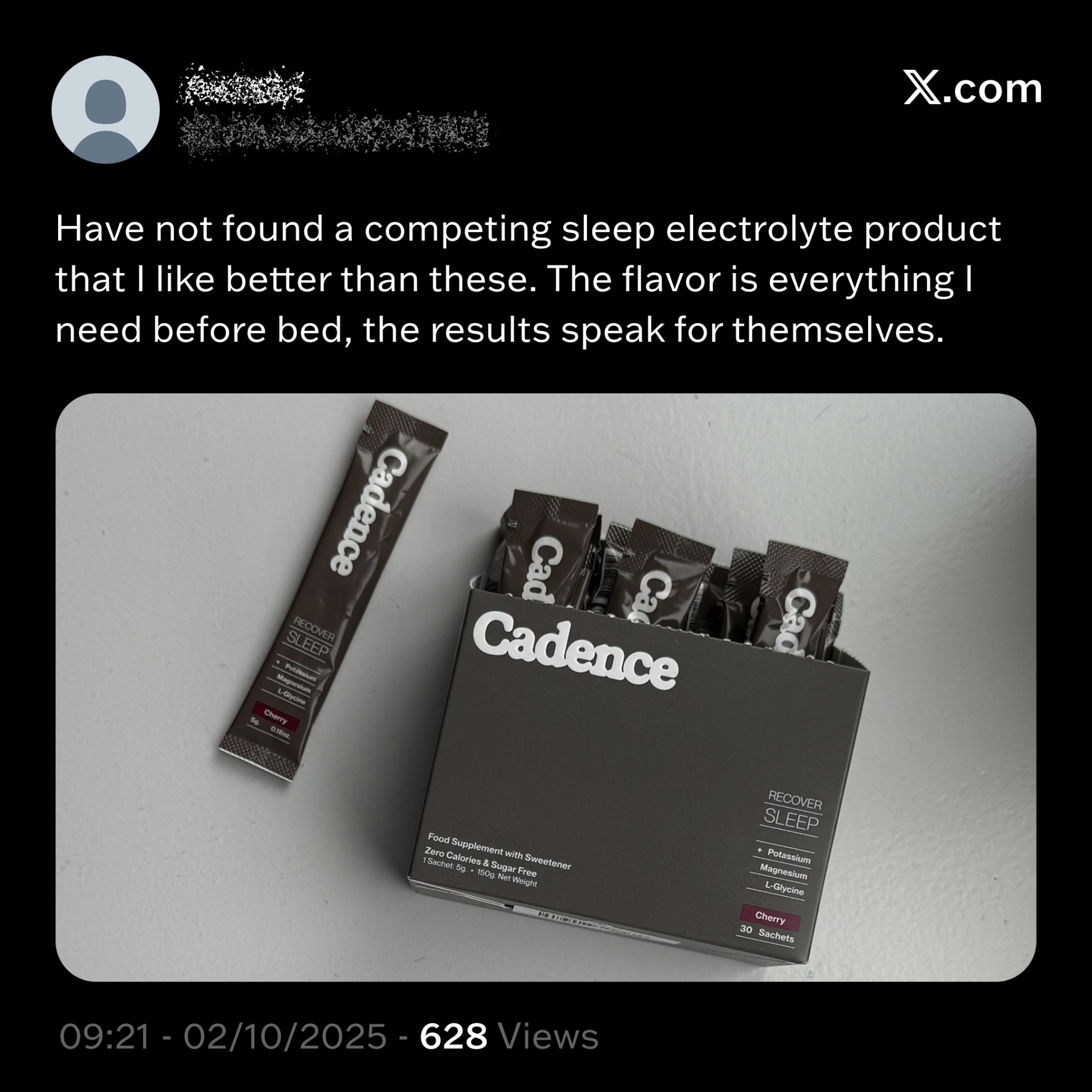 Use Cadence Facebook ad