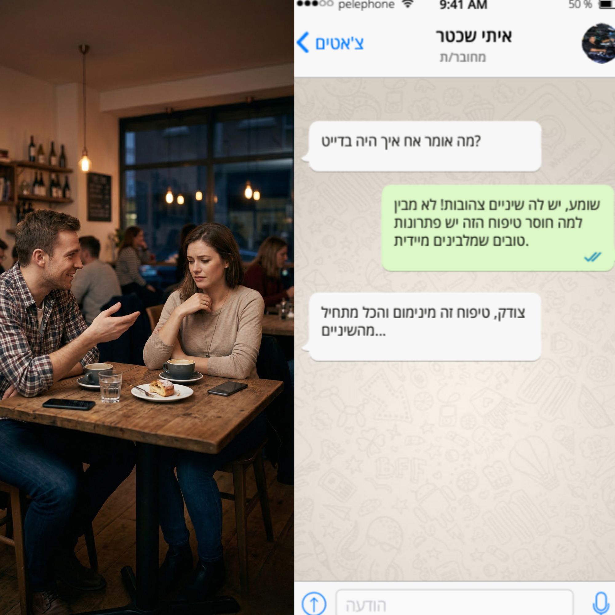המלצות על הלבנת שיניים Facebook ad: ניסיתם רצועות הלבנה בעבר ושנאתם את הרגישות? זה שונה