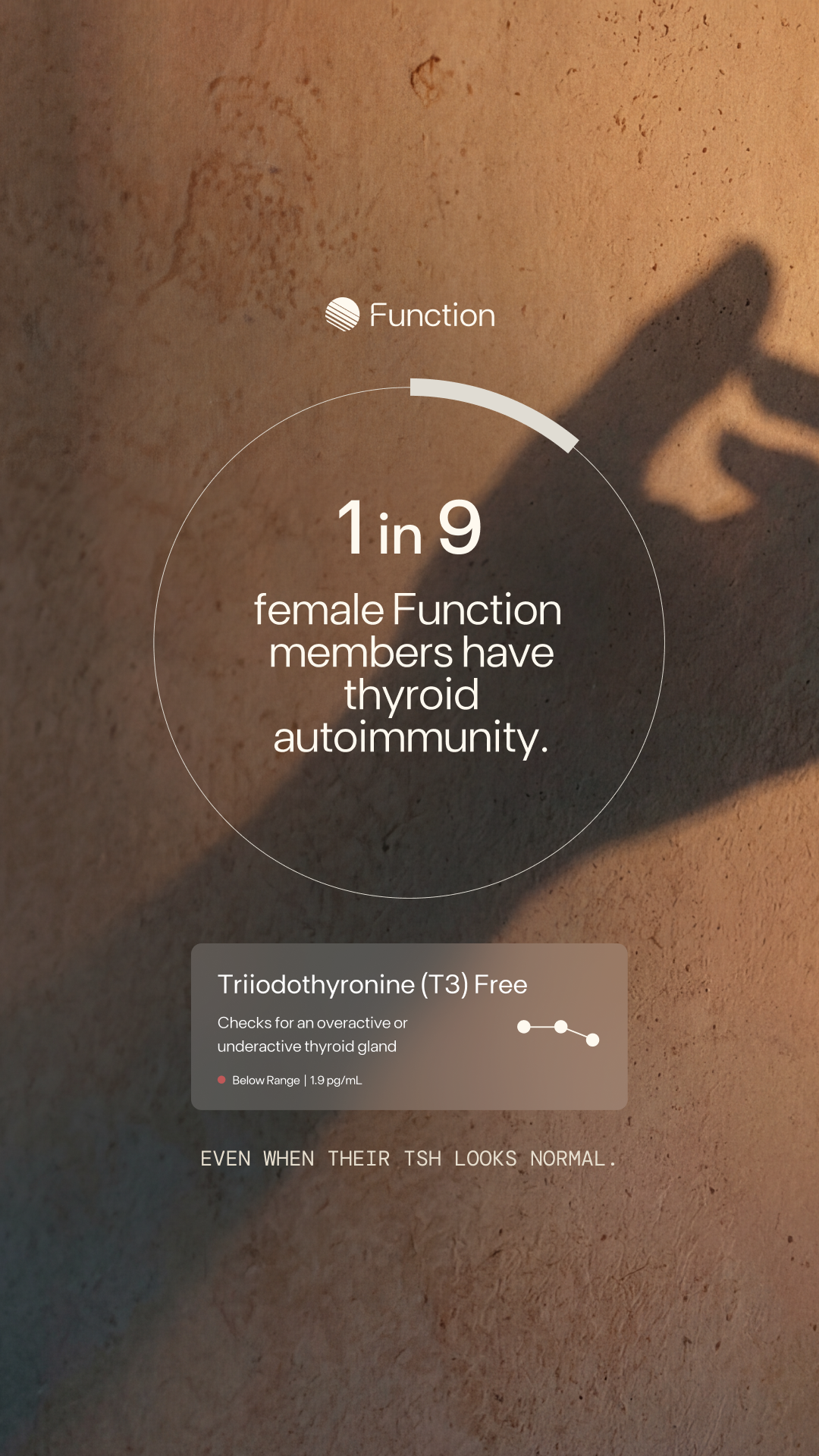 Function Health Facebook ad
