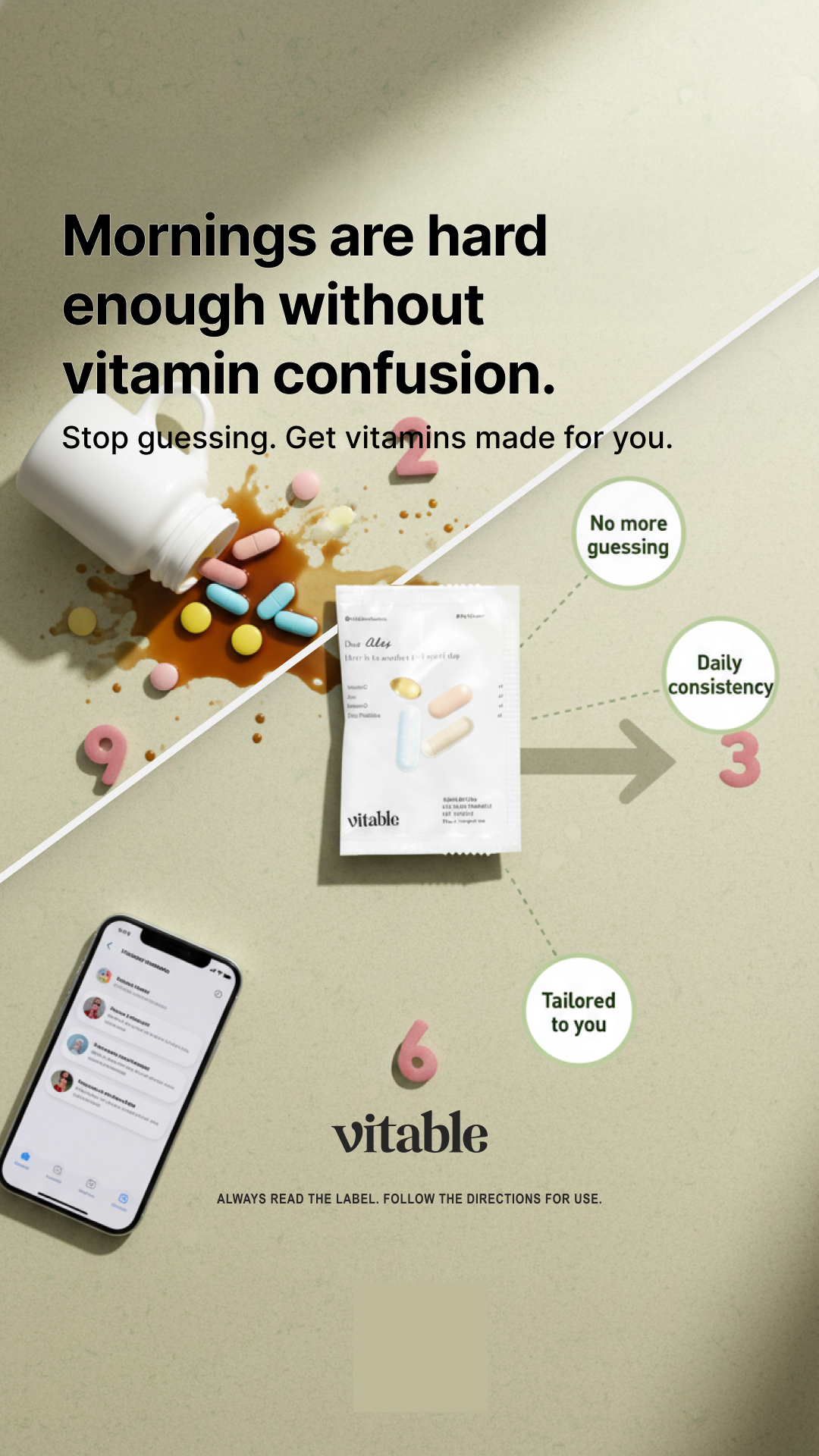 Vitable Facebook ad