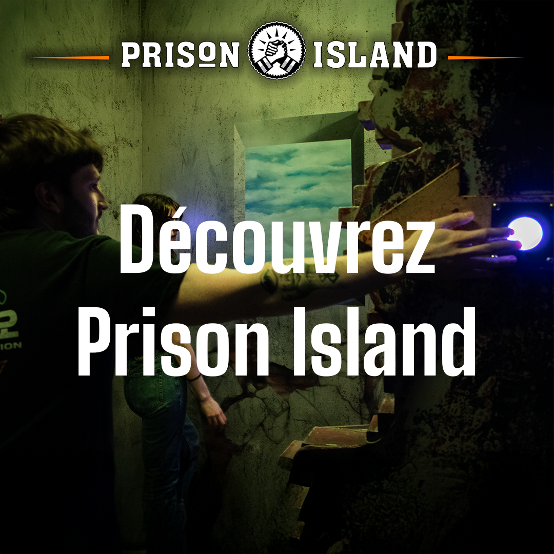 Prison Island Nantes Facebook ad: Affrontez les 24 épreuves entre amis, en famille…