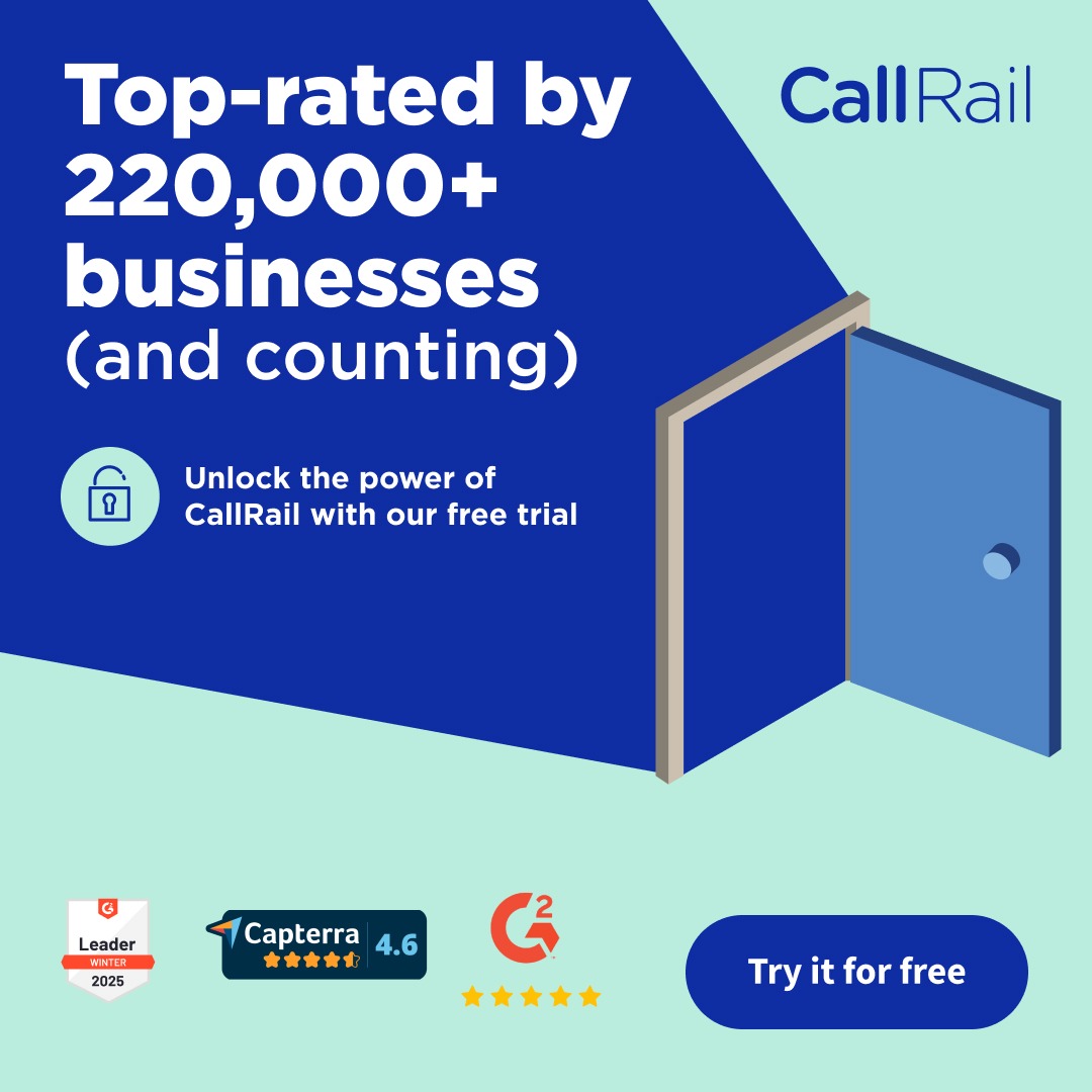 CallRail Facebook ad