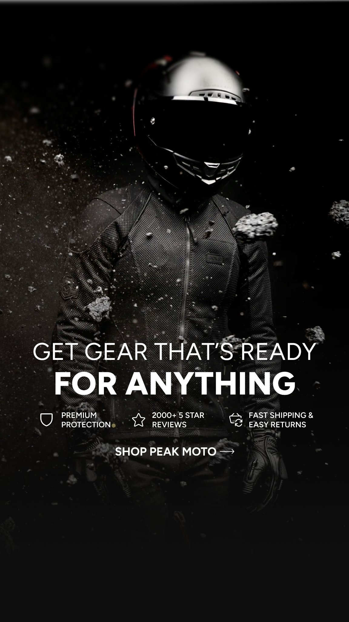 PEAK MOTO Facebook ad from Jul 30, 2026
