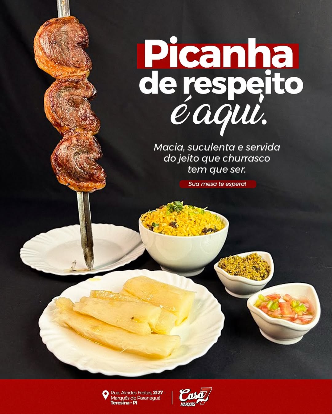 Casa 7 Marquês Facebook ad: Tem churrasco…