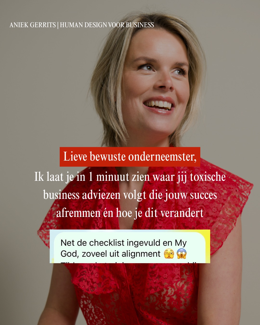 Human Design voor Business Facebook ad