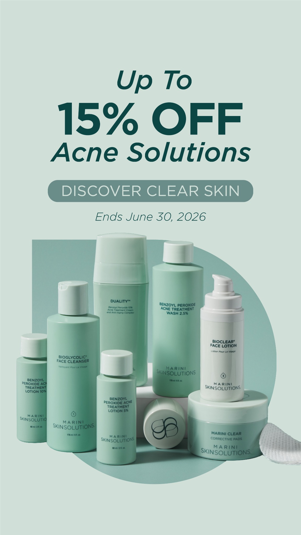 Marini SkinSolutions Facebook ad