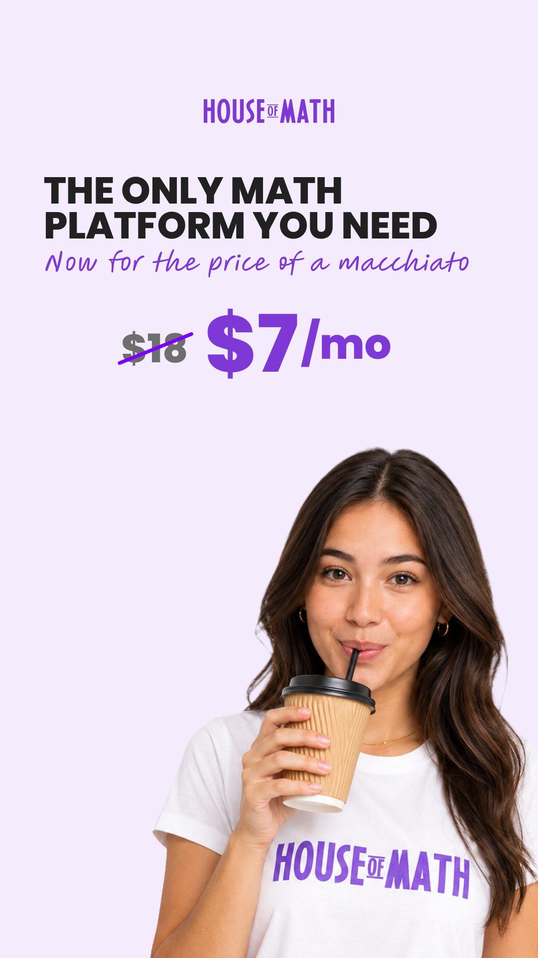 House of Math Facebook ad
