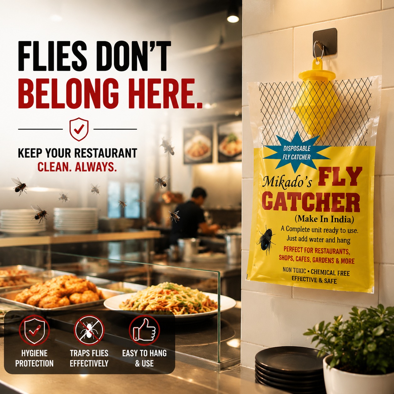 Mikado's Organic Pest Repellents Facebook ad