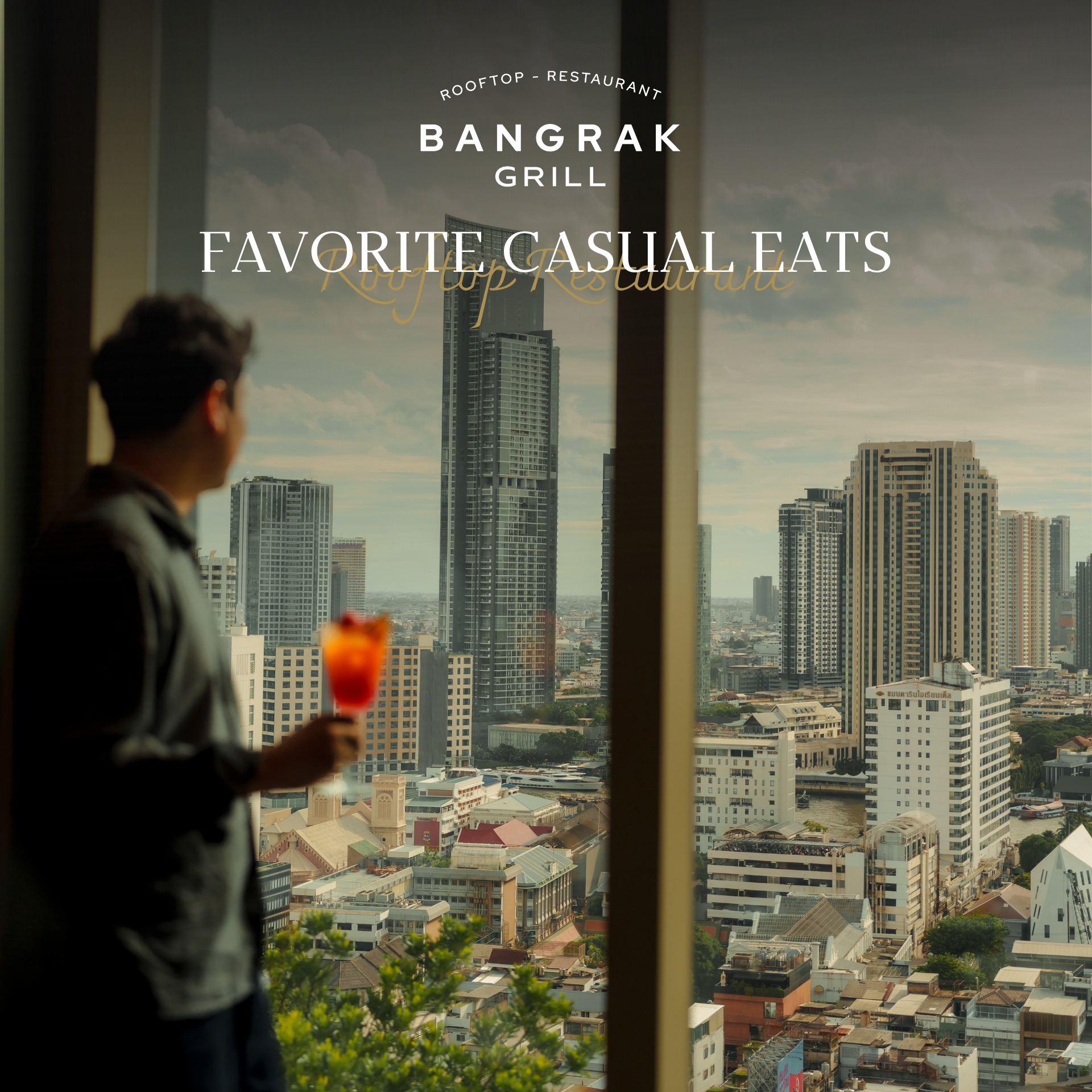 Bangrak Grill Rooftop Restaurant Facebook ad