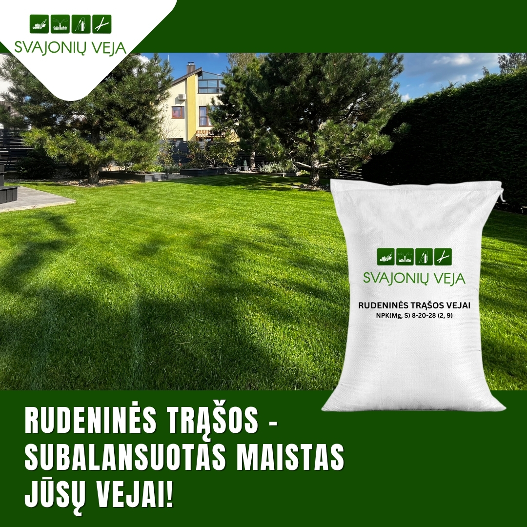 Svajonių veja Facebook ad: Rudeninės trąšos vejai