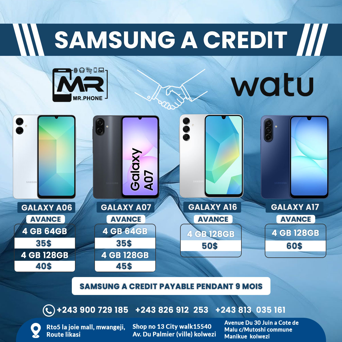 Mr phone Kolwezi Facebook ad: Limited Time Offer