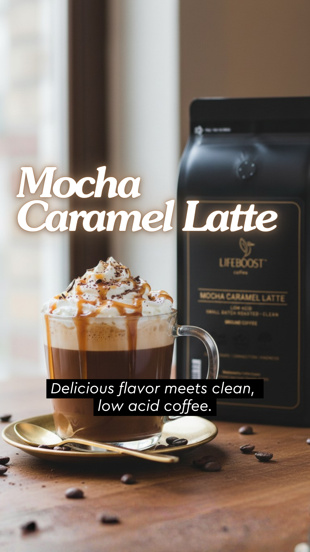 Lifeboost Coffee Facebook ad