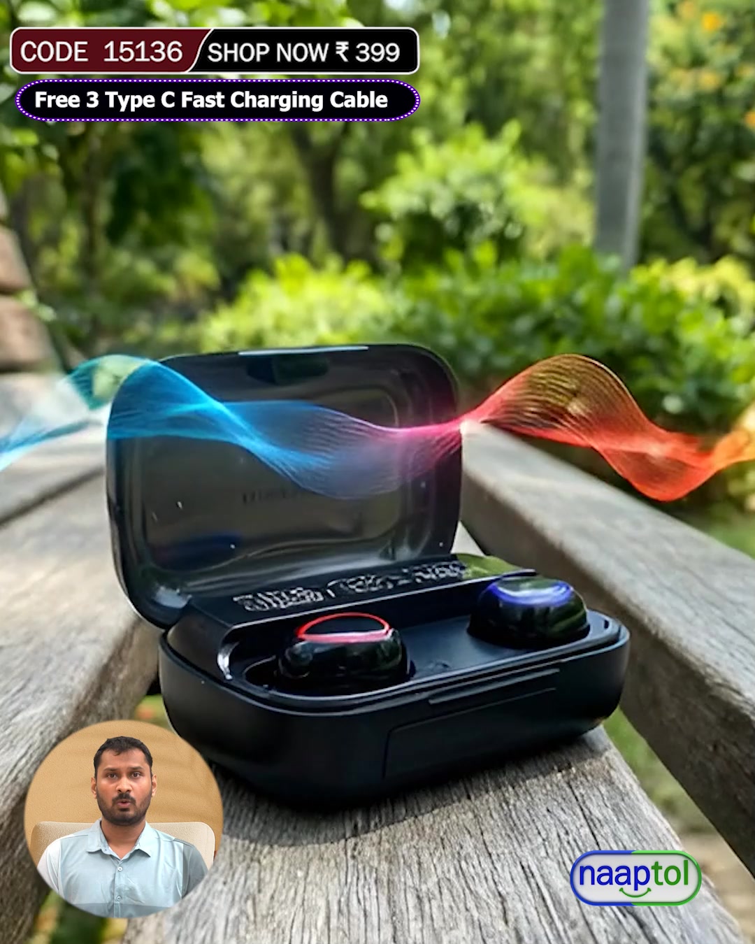 Consumer Electronics 2-SCN Facebook ad: Unleash the Sound, Power Up Fast! Wireless Bluetooth…