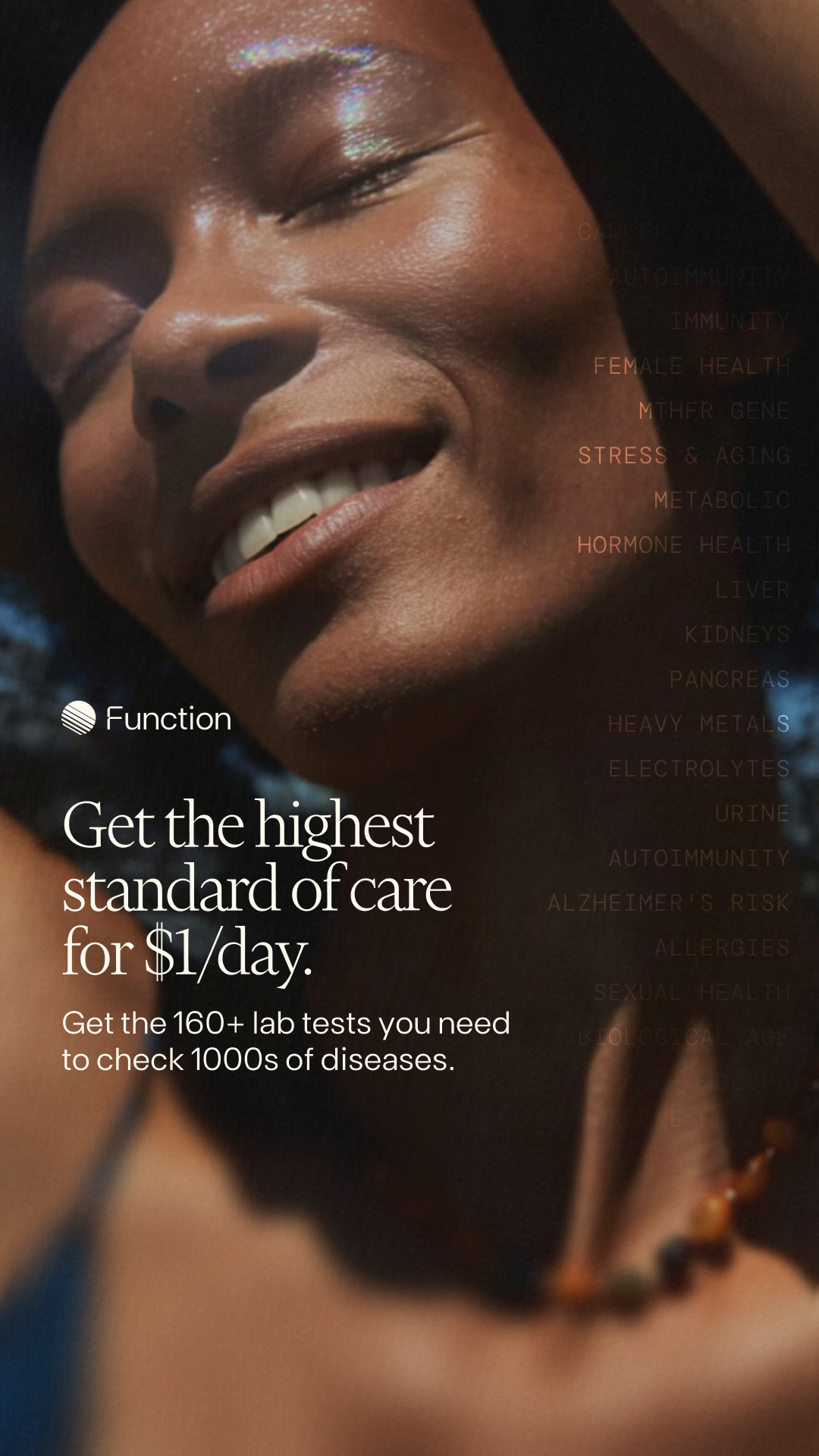 Function Health Facebook ad