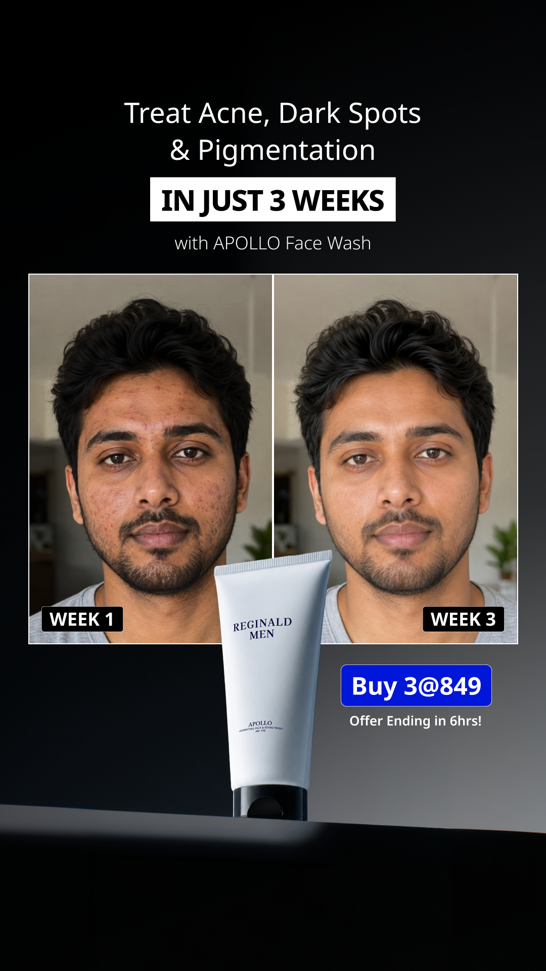 Reginald Men Facebook ad