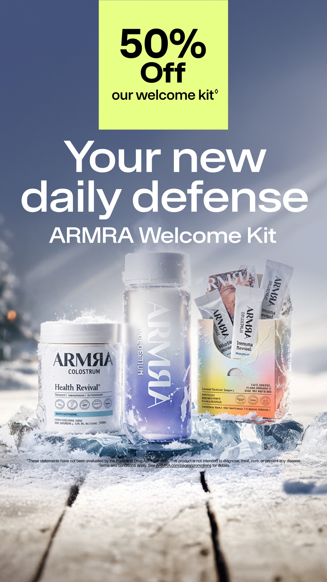 ARMRA Facebook ad