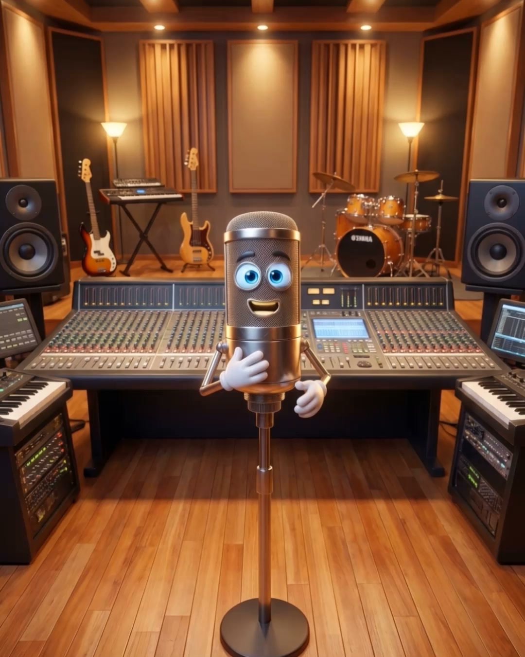 AI Music Generator PRO X Facebook ad: Vocal AI Studio 4.8 14M+