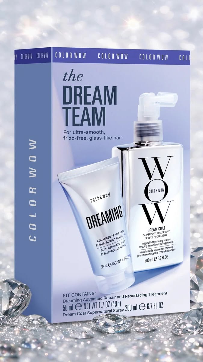 Color Wow Facebook ad: Dream Hair, Beautifully Paired