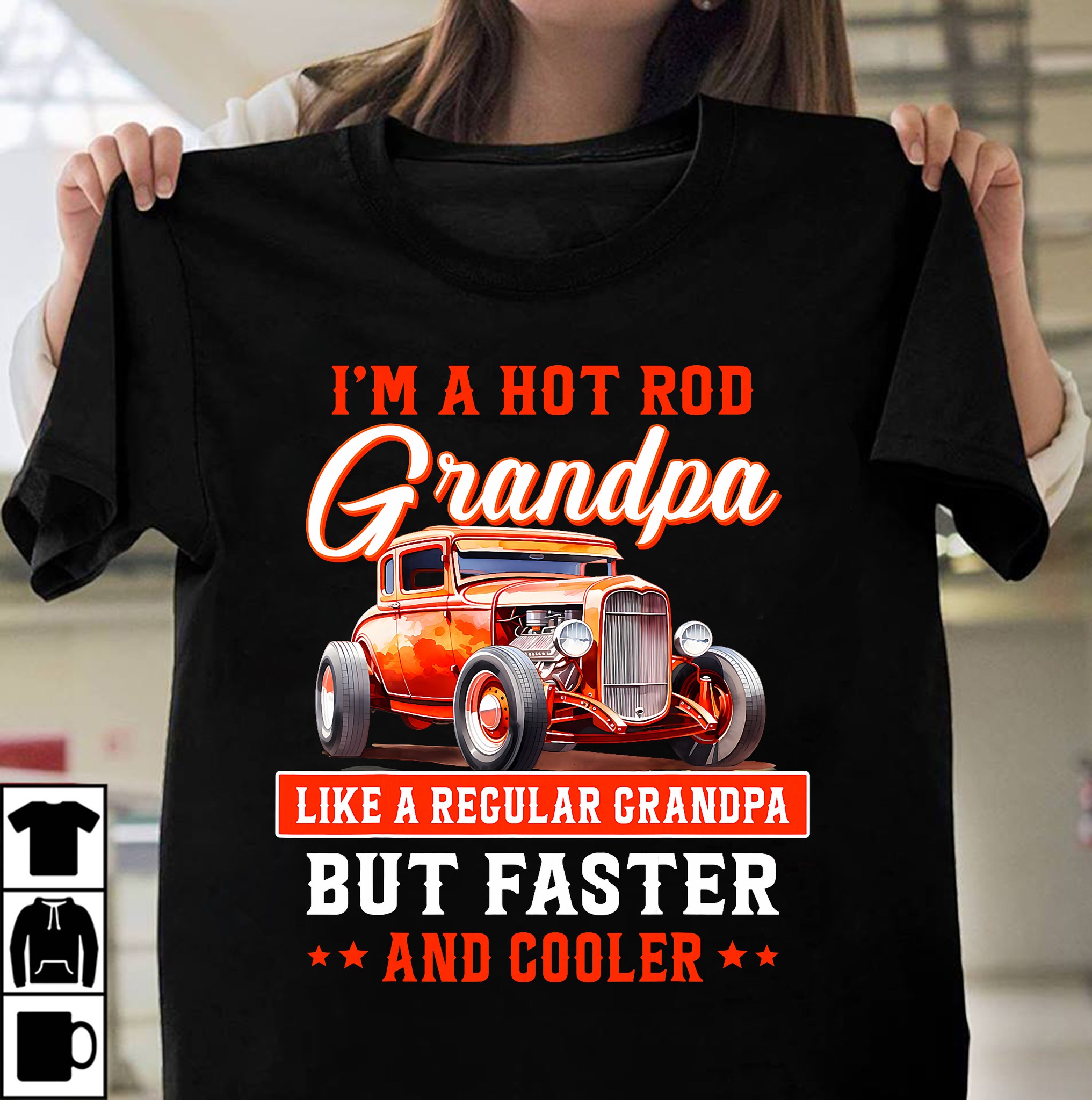 Racing Lovers Apparel Facebook ad: Old Cars. Loud Engines.