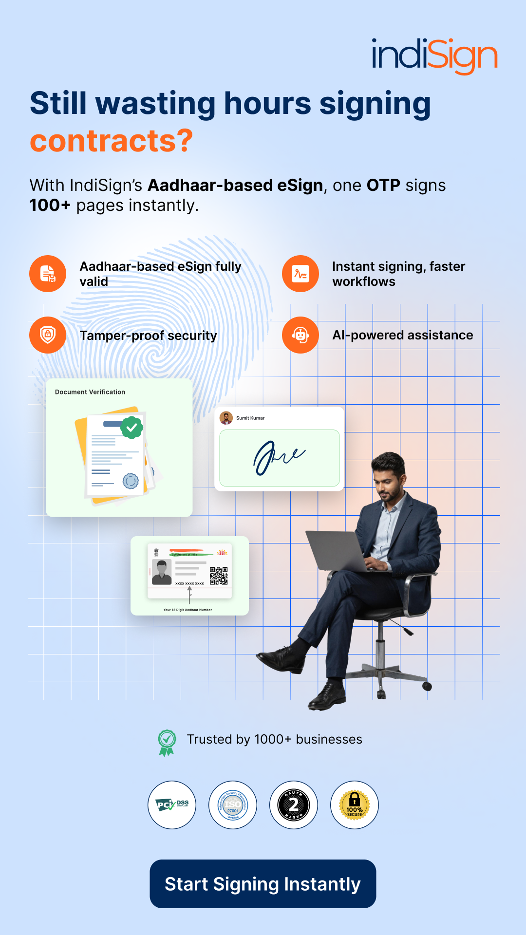 IndiSign Facebook ad from Jun 11, 2026