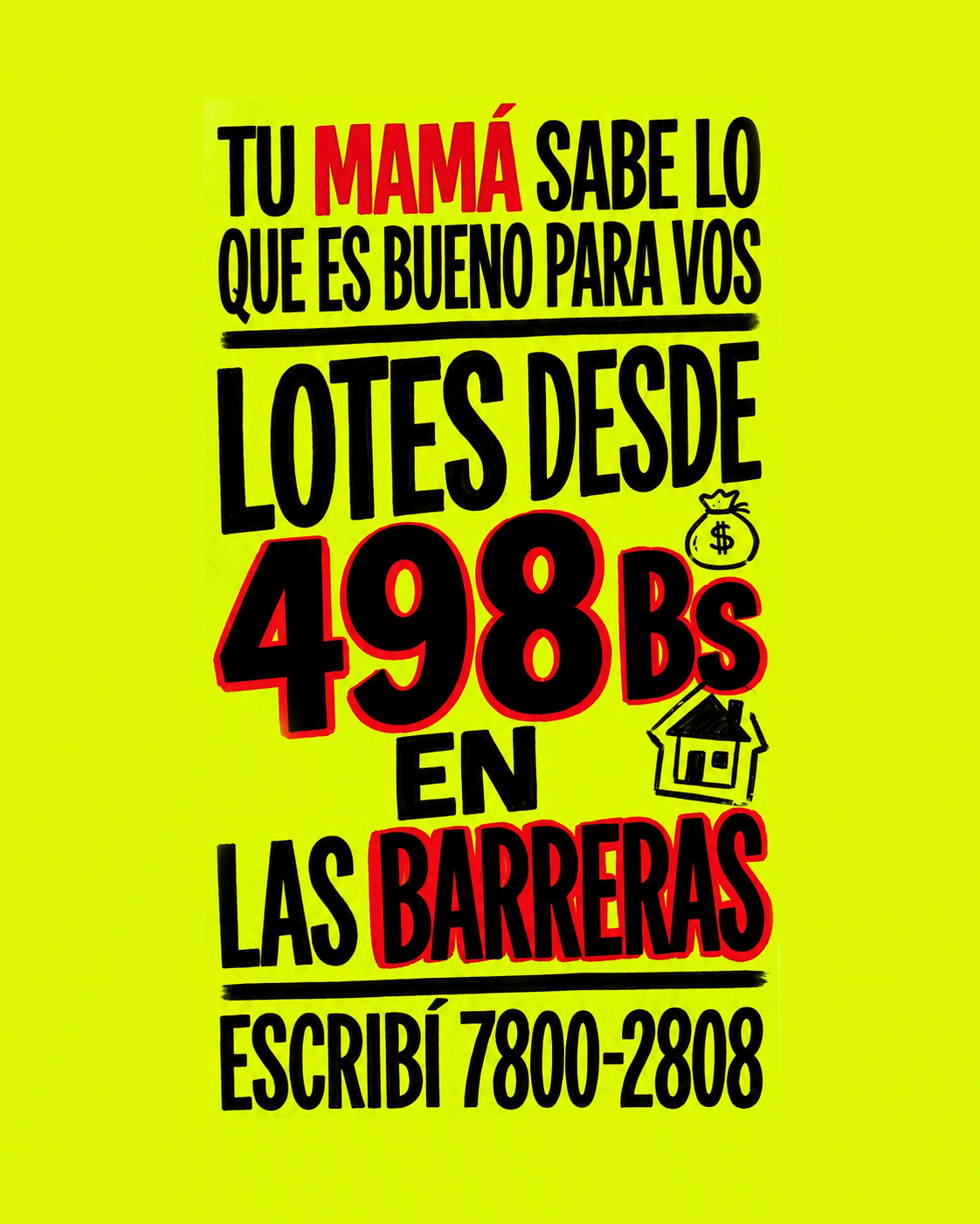 Urbanización Las Barreras Facebook ad: A 7 MIN WARNES