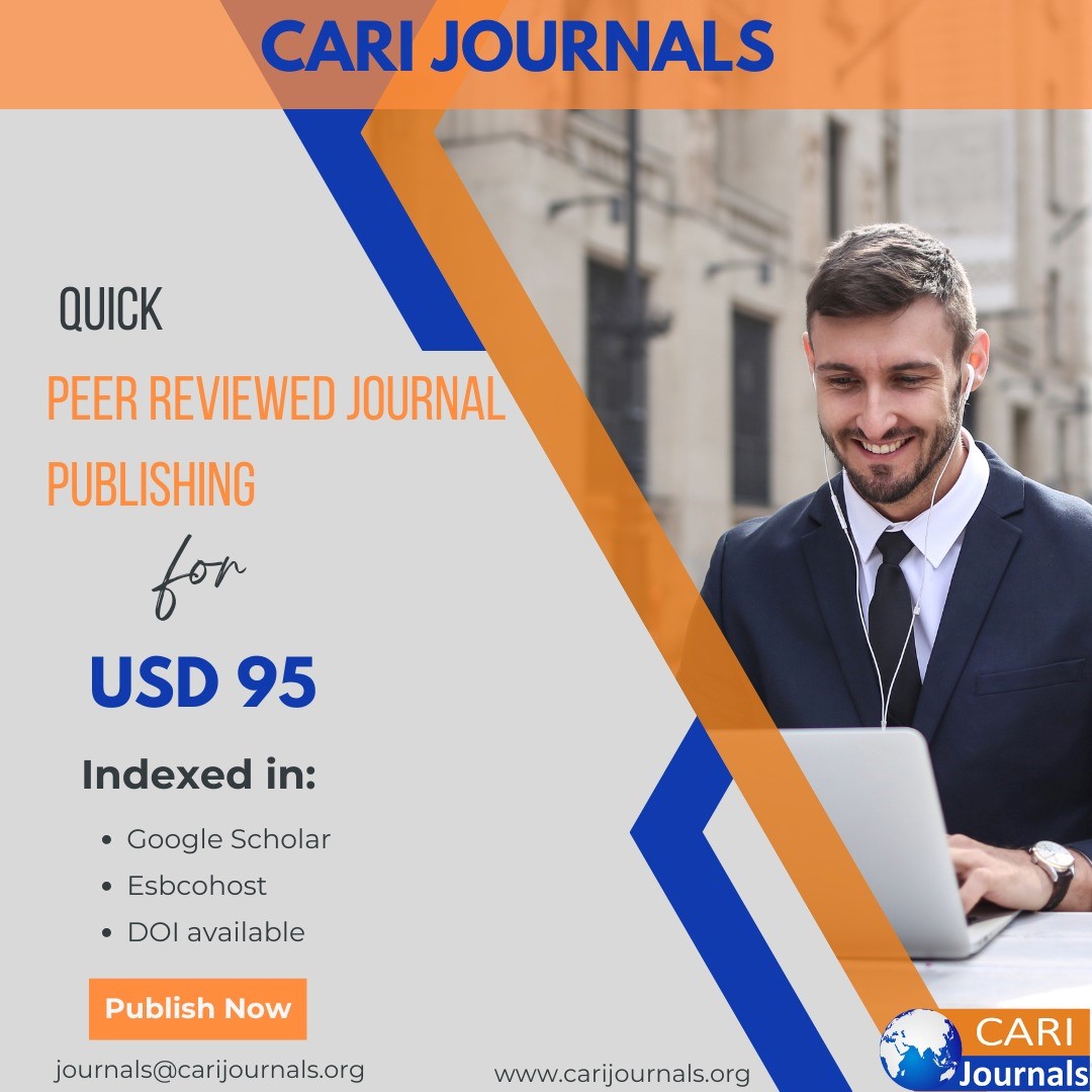 CARI Journals Facebook ad: Submit your manuscript to CARI JOURNALS and get…