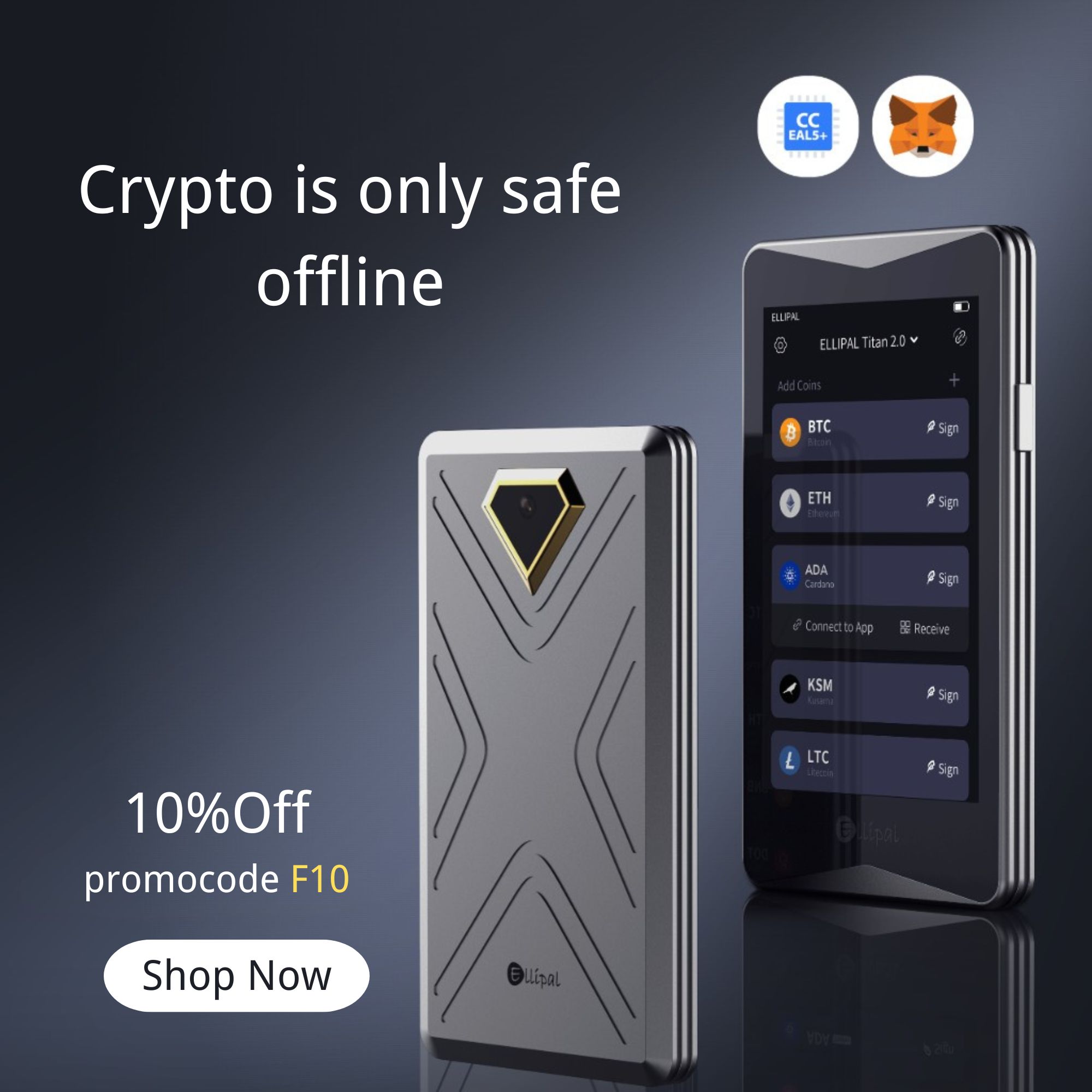 ELLIPAL Facebook ad