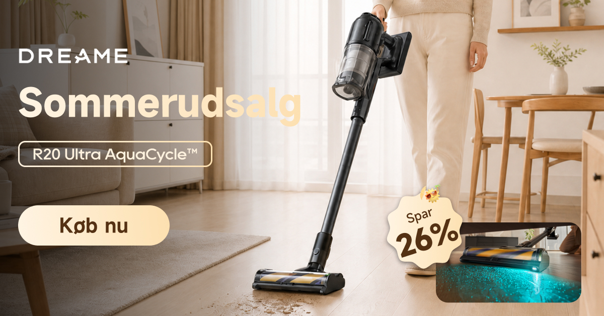 Dreame Store Nordics Facebook ad