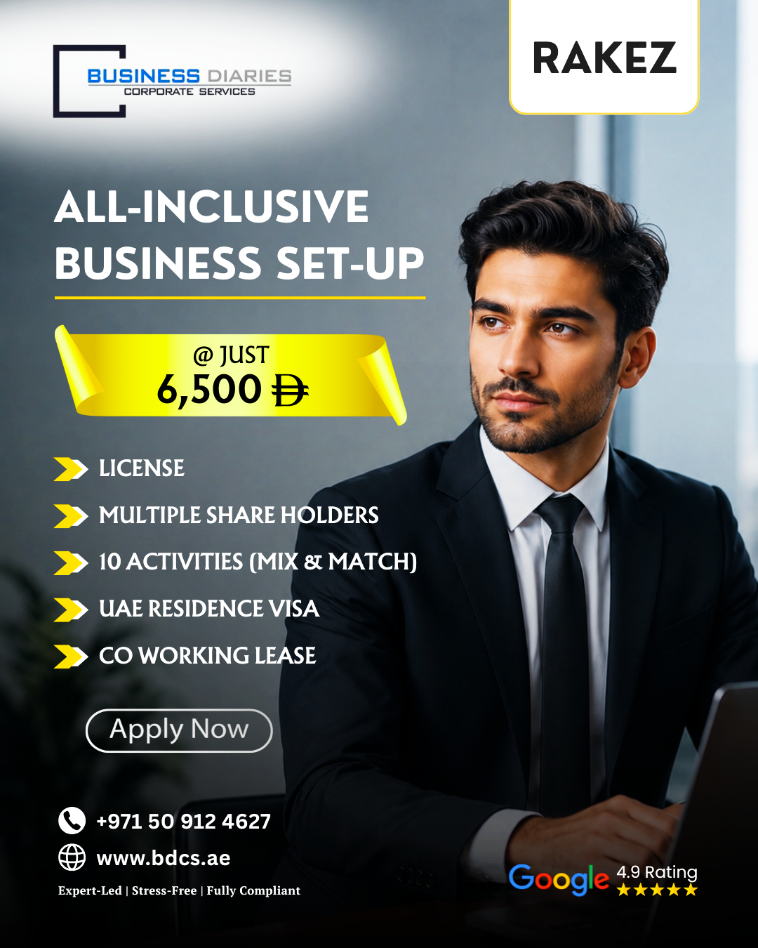 Business Diaries Corporate Services Facebook ad: Chat with us