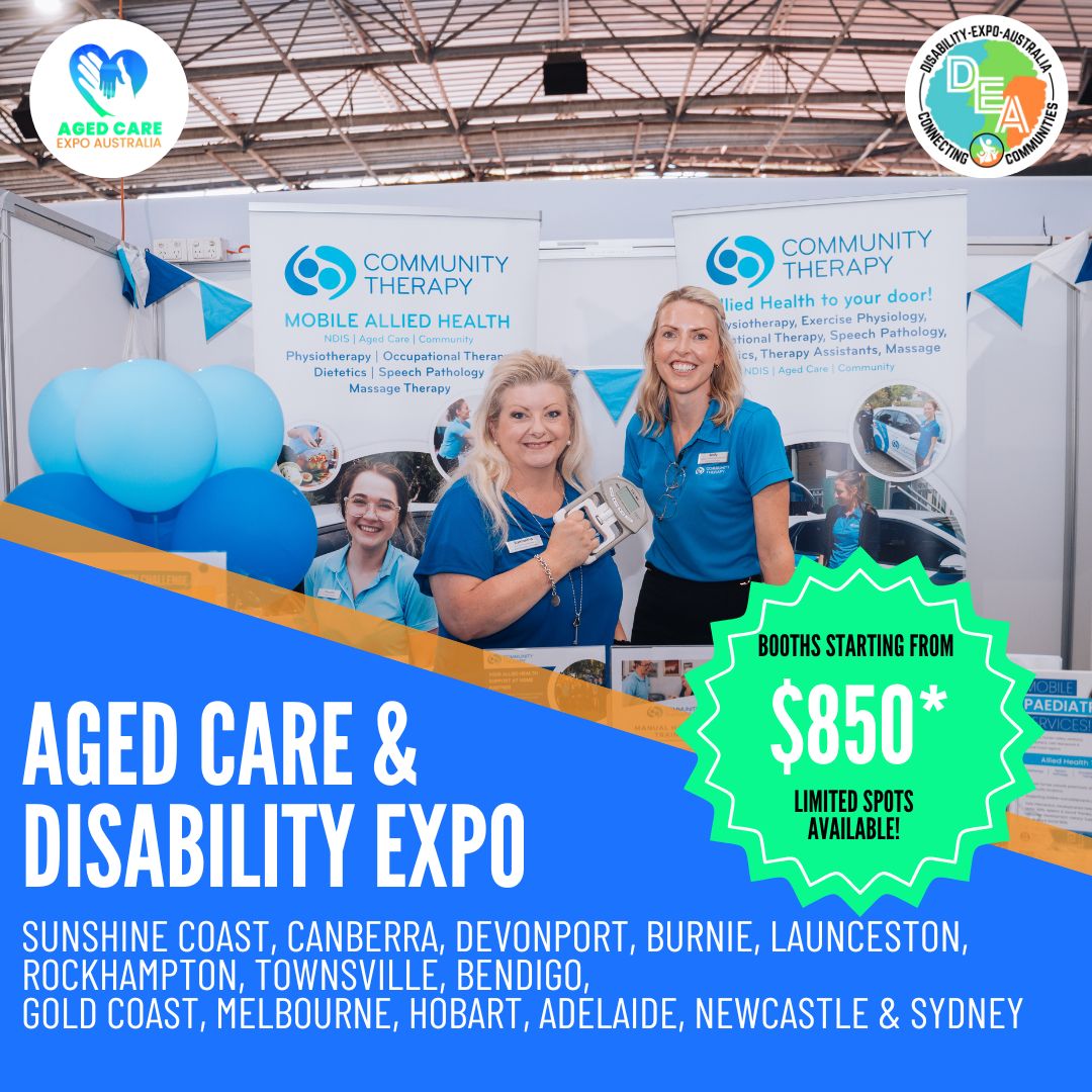 Aged Care Expo Australia Facebook ad: Aged & Disability Expos in Australia