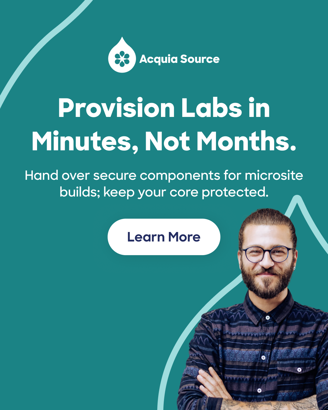 Acquia Facebook ad