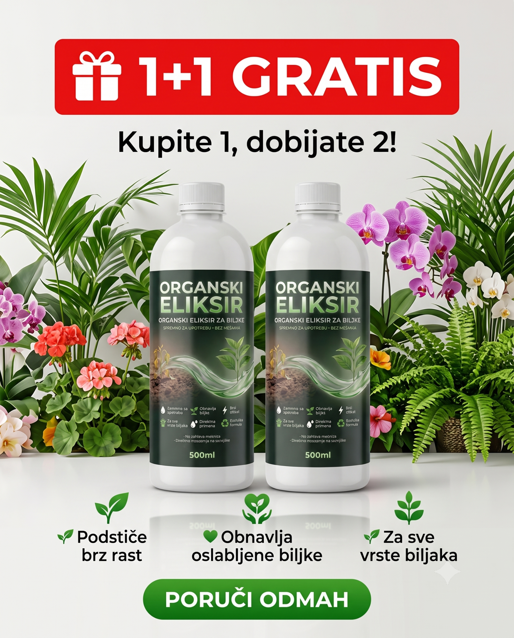 Sljokica Facebook ad: Ne kupujte novo cveće, spasite staro! (1+1 GRATIS)