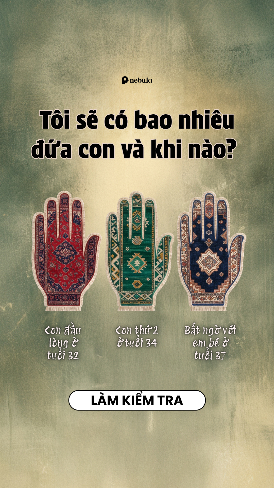 Nebula: Palm Reading Facebook ad