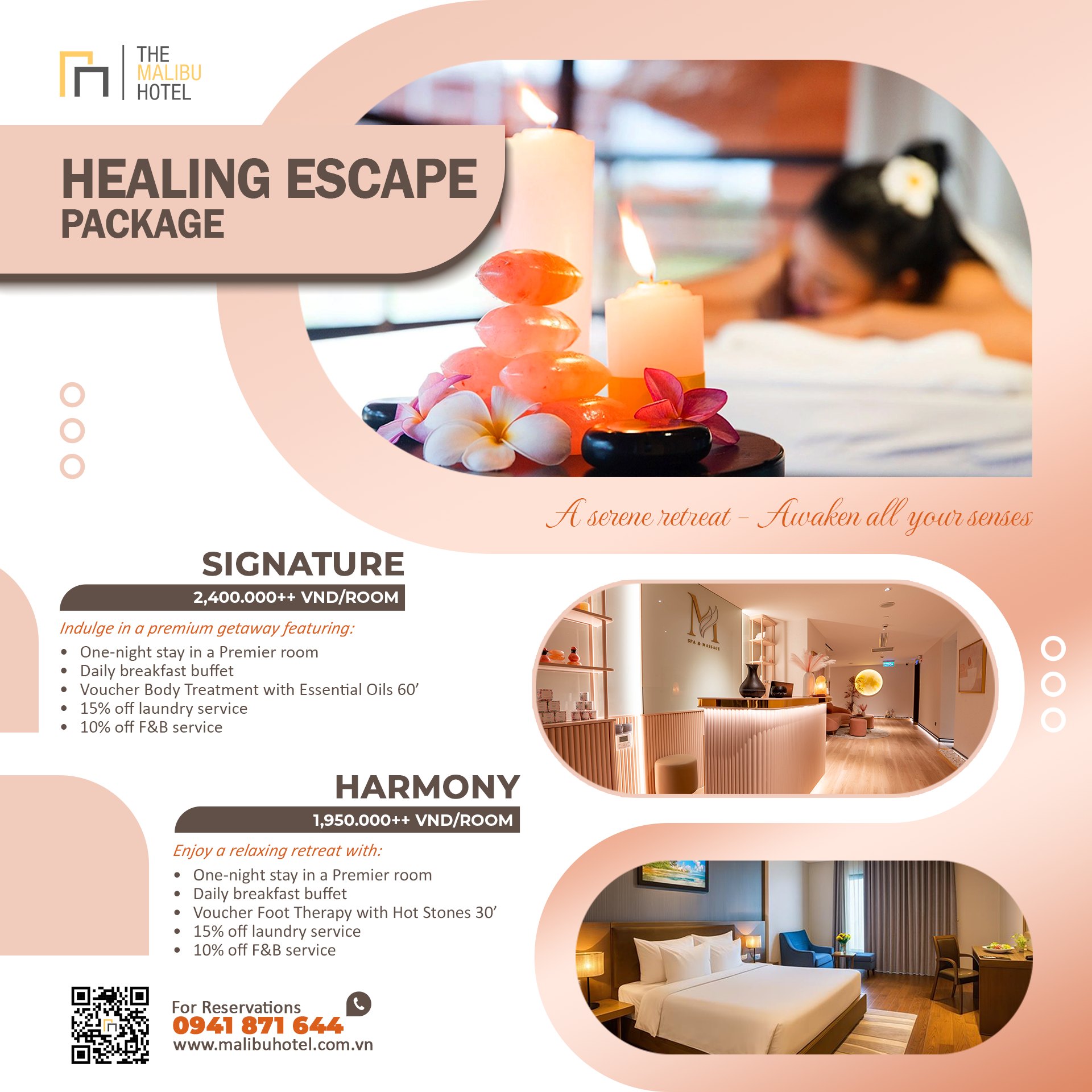 The Malibu Hotel - House Facebook ad: Tại Malibu Hotel, mỗi khoảnh khắc nghỉ dưỡng…