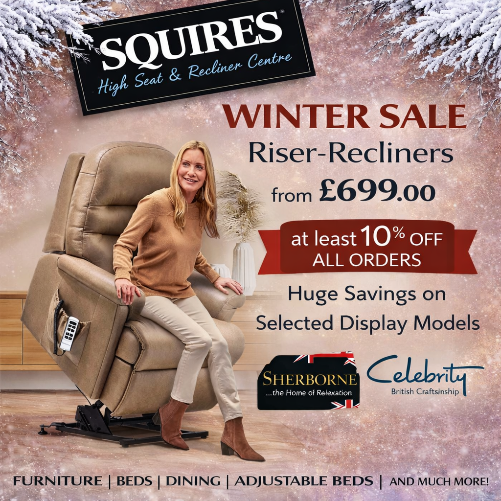 Squires High Seat & Recliner Centre Facebook ad