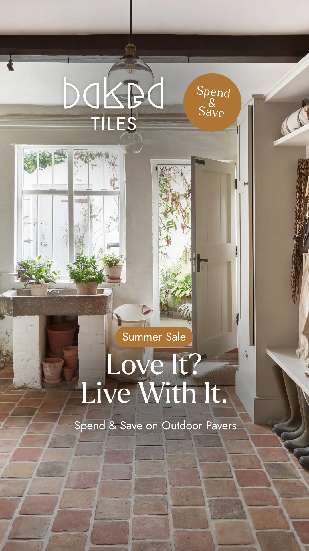 The Baked Tile Co. Facebook ad