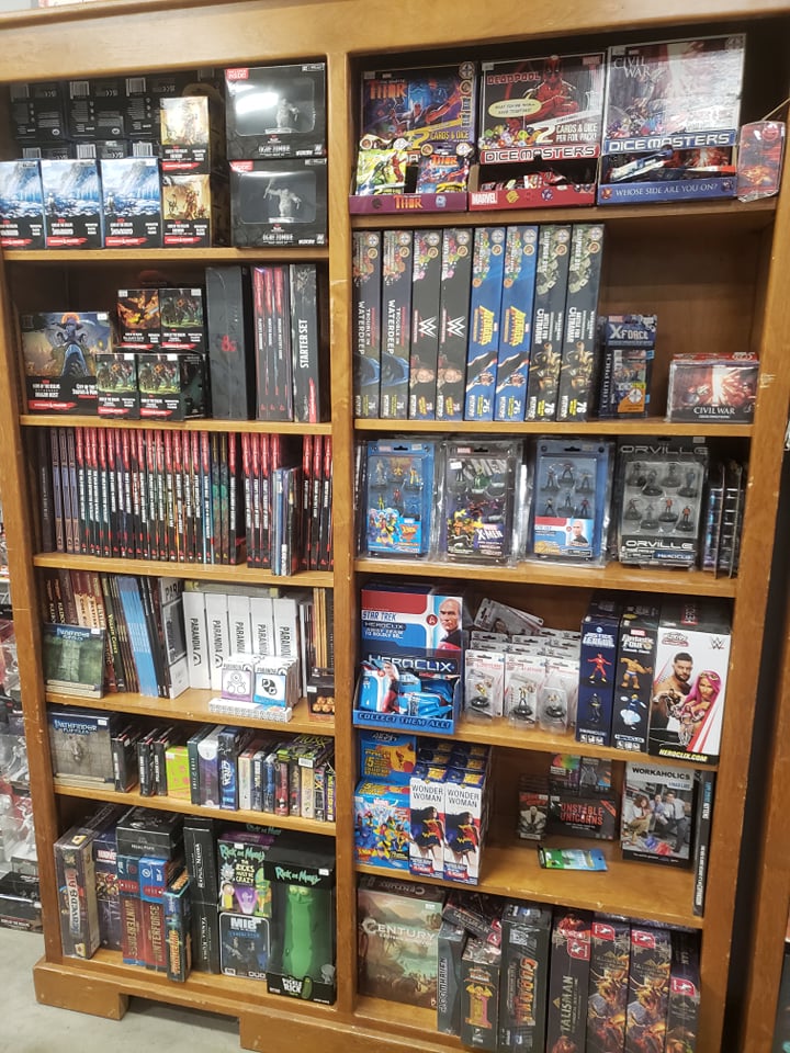 Dapper Games Facebook ad: We are a board and card game shop…